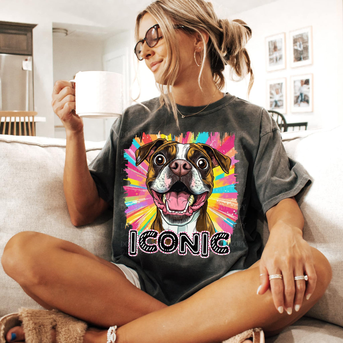 Iconic boxer (TTD) 95841 DTF transfer