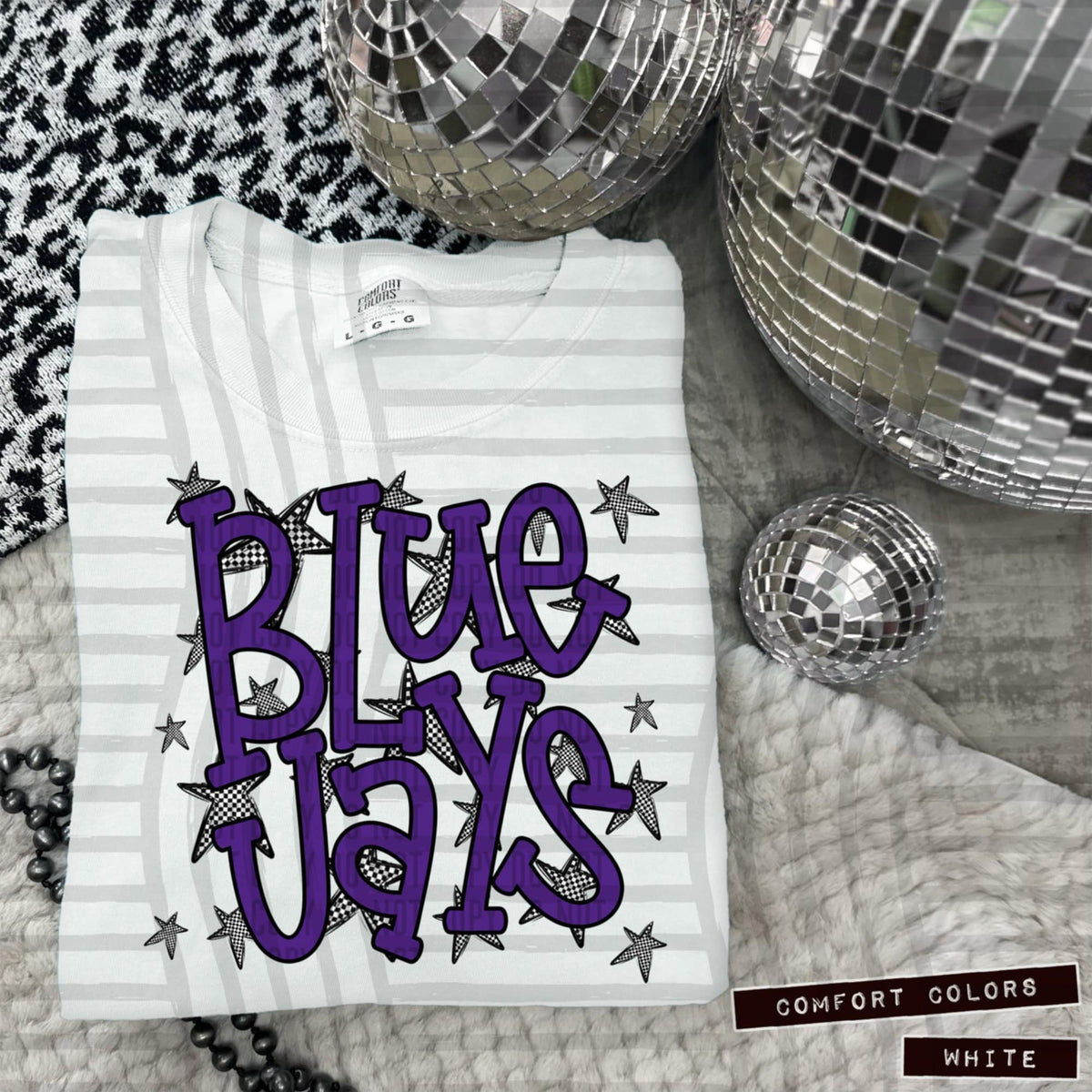 Purple Staggered Mascots (Caplinger)