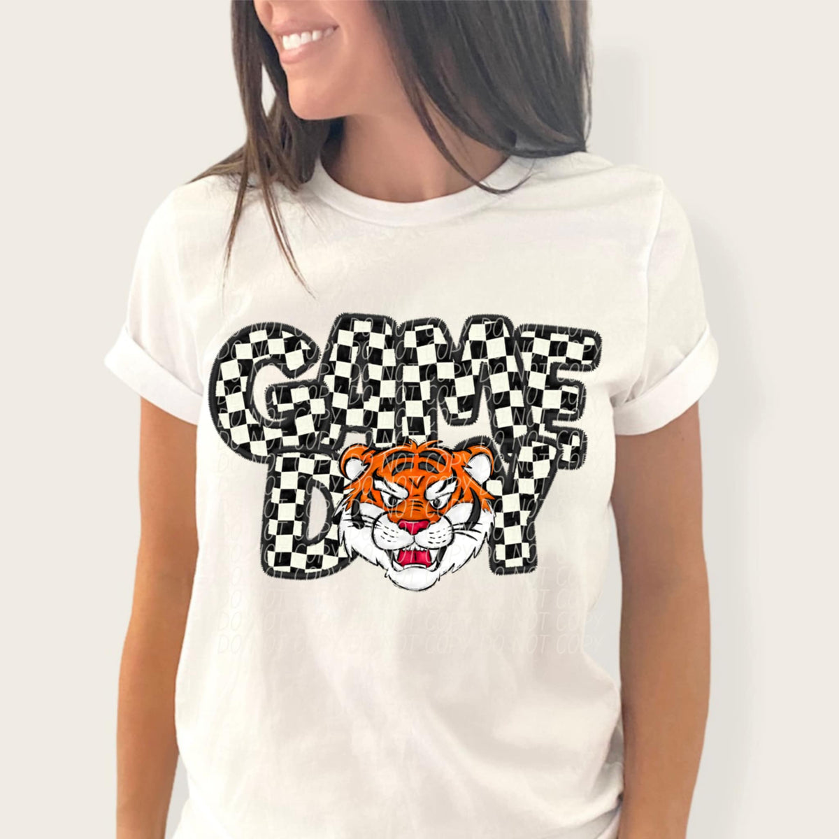 Game day Tiger 2 checkered (CITY) 91383 TF transfer