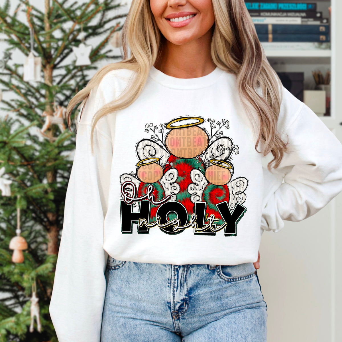 Holy night angels 103640 DTF transfer