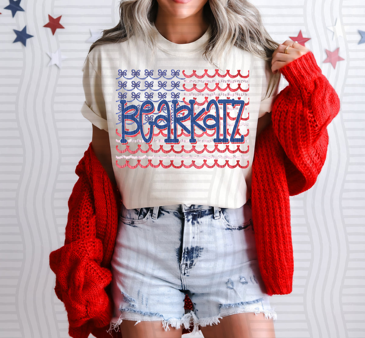 Bearkatz bow flag (Caplinger) DTF Transfer