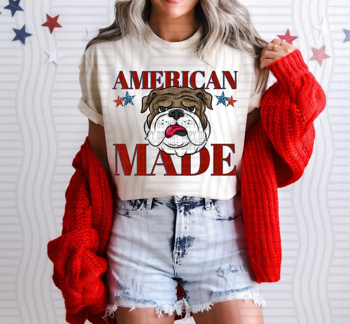 American made Bulldogs (Caplinger) DTF Transfer