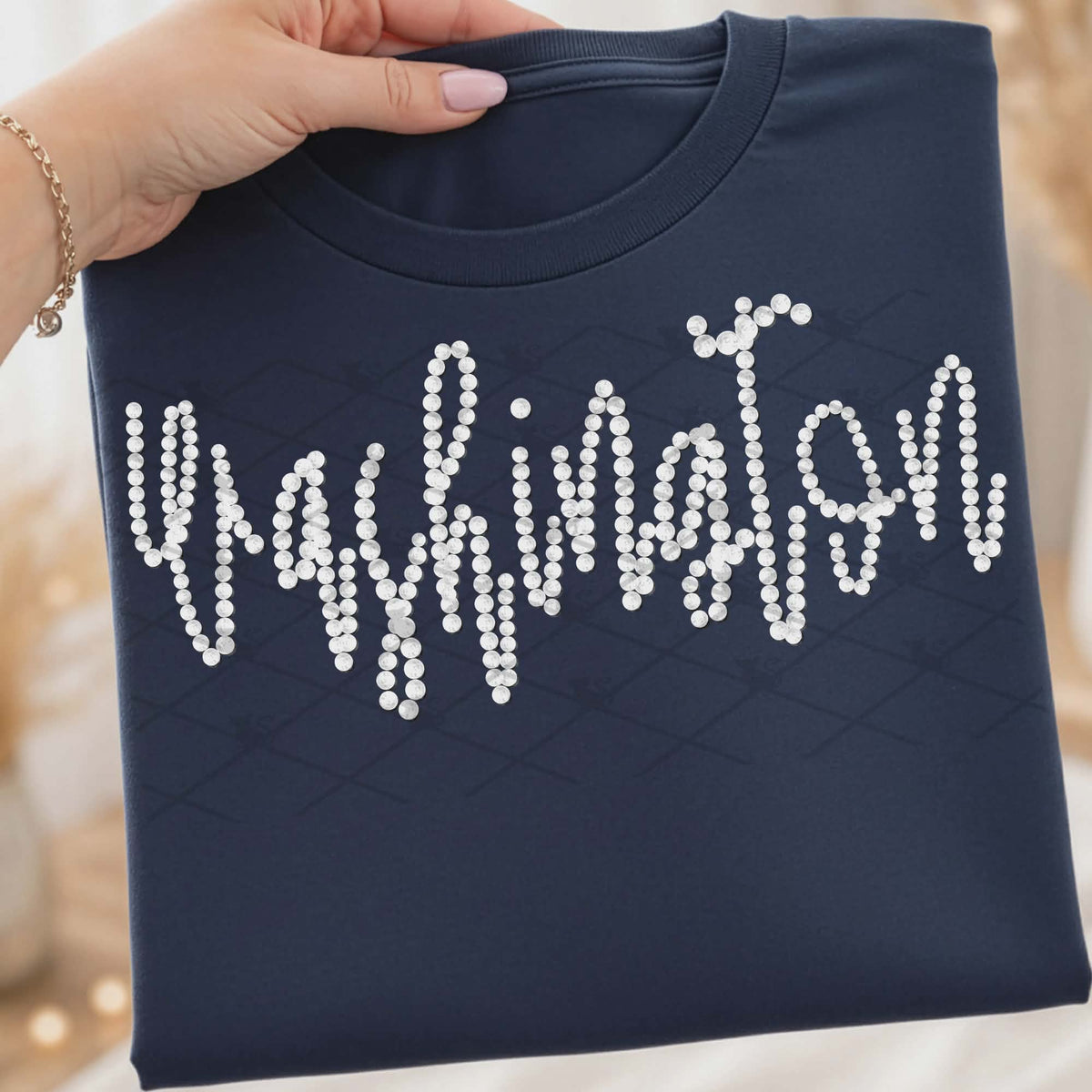 Washington faux beads (TTD) DTF Transfer