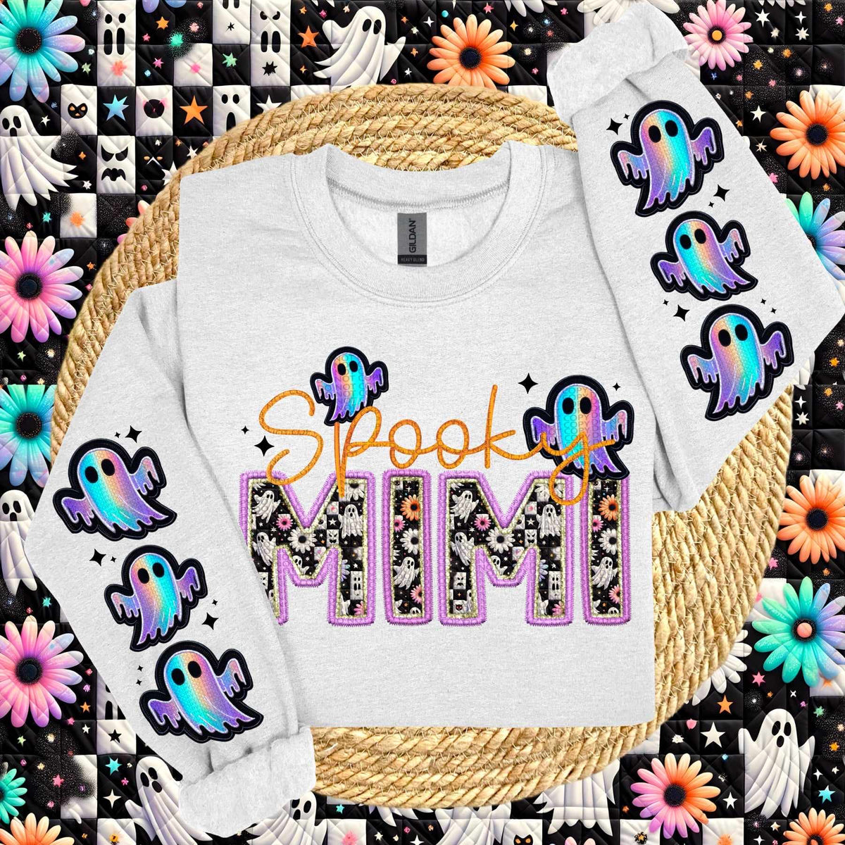 Spooky Mimi FRONT ONLY (HW) 62386 DTF transfer