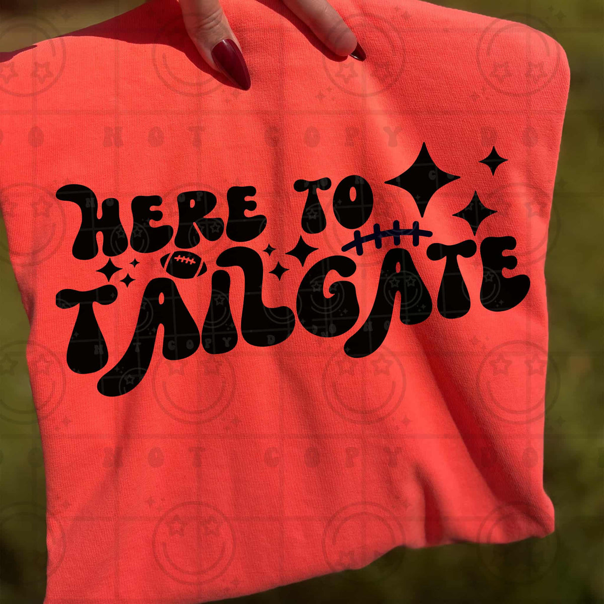 Here to Tailgate (HW) DTF Transfer