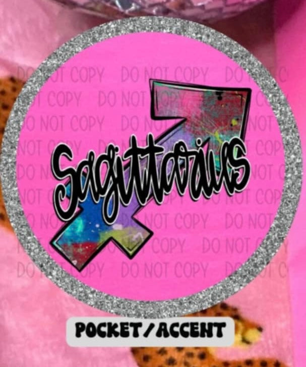 Sagittarius pocket (SWD) 92281 DTF transfer