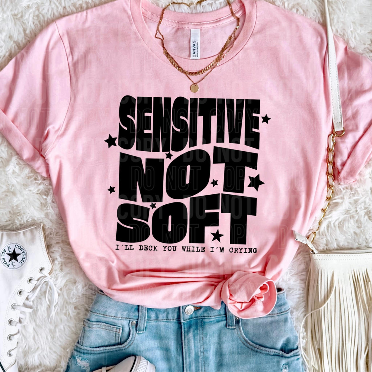 Sensitive not soft (SBB) 106300 DTF transfer