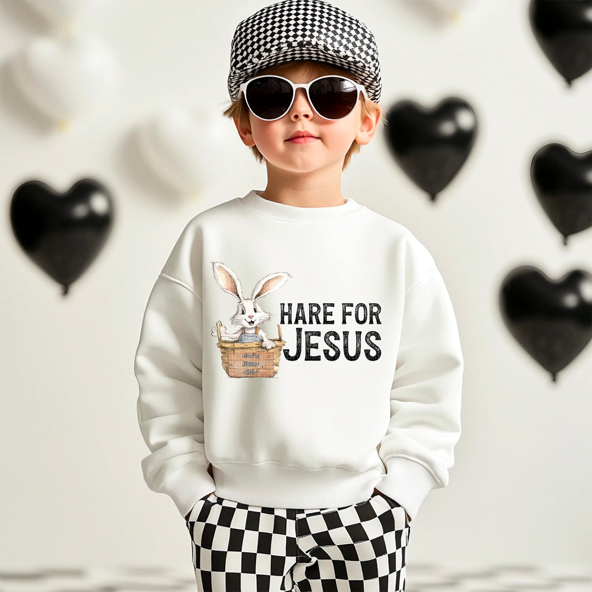 Hare for Jesus 91610 DTF transfer