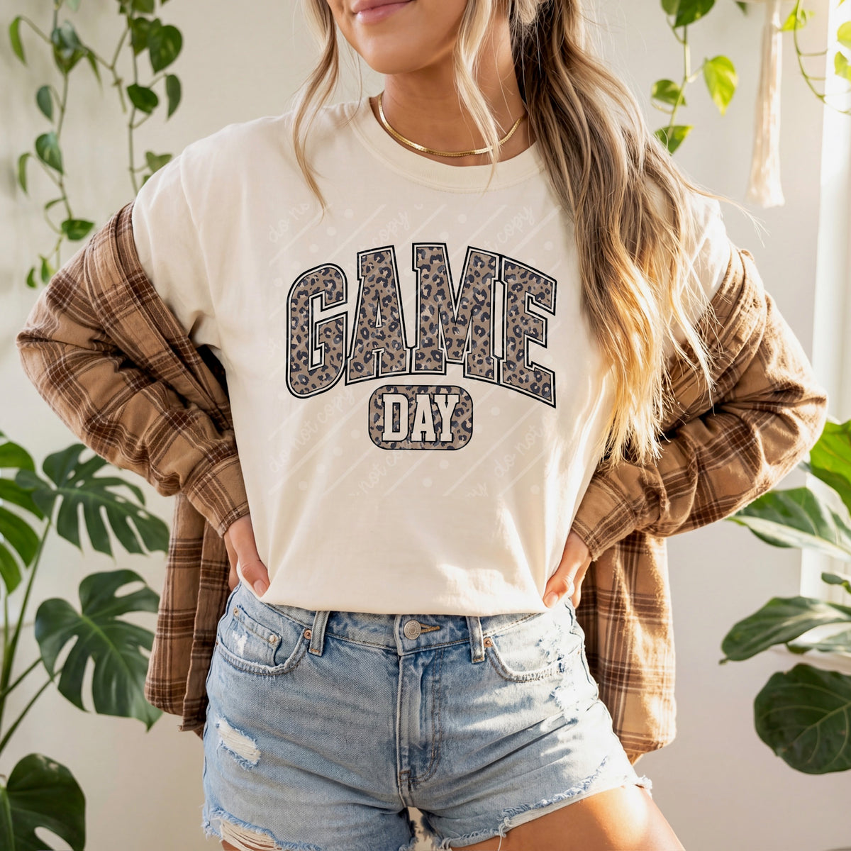 Game Day Leopard Sunday special DTF transfer