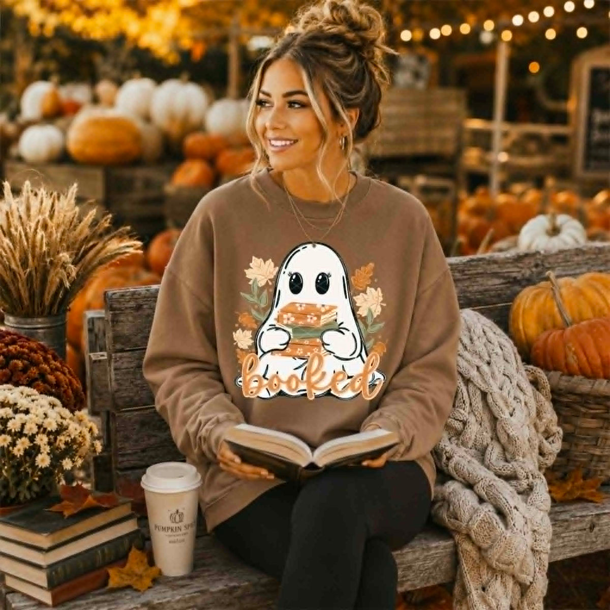 Booked fall ghost (SDD) DTF Transfer