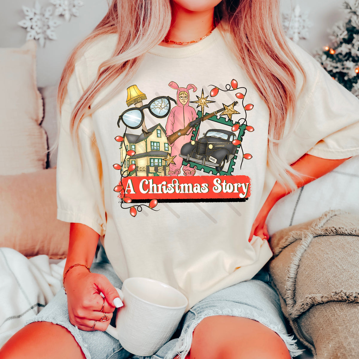Christmas story exclusive DTF transfer