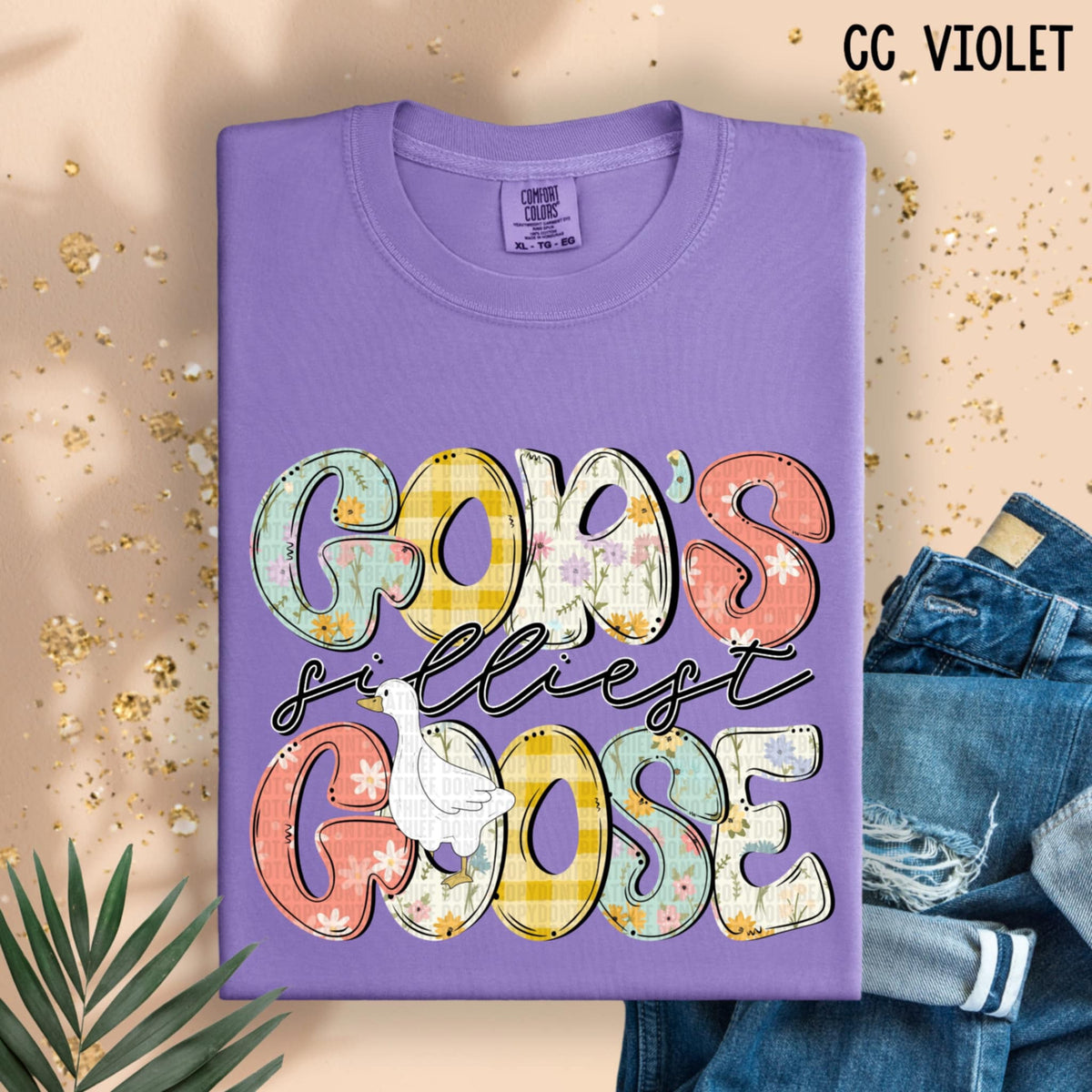 Gods silliest goose (SDD) 94392 DTF transfer