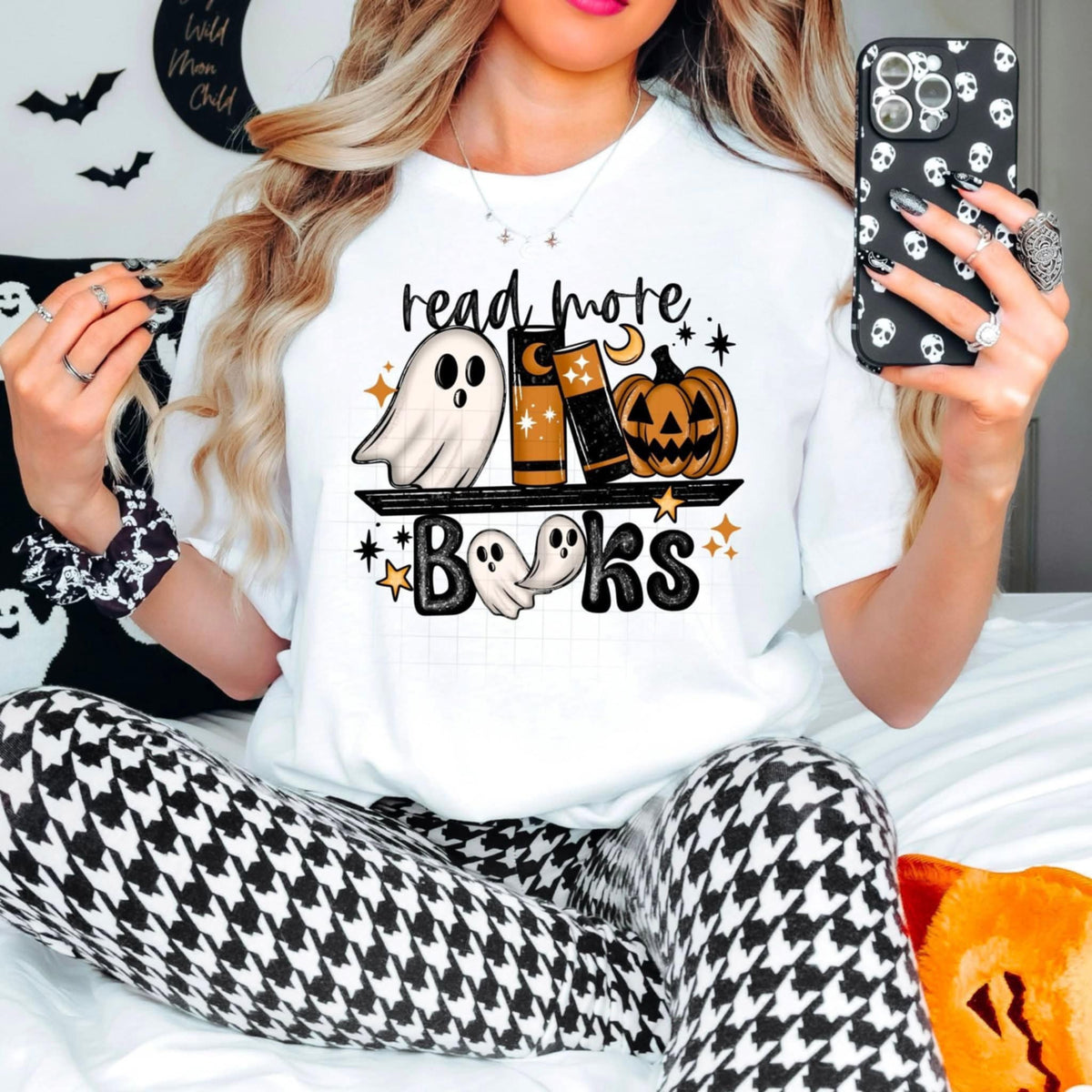 Read more books ghosts 107935 DTF transfer