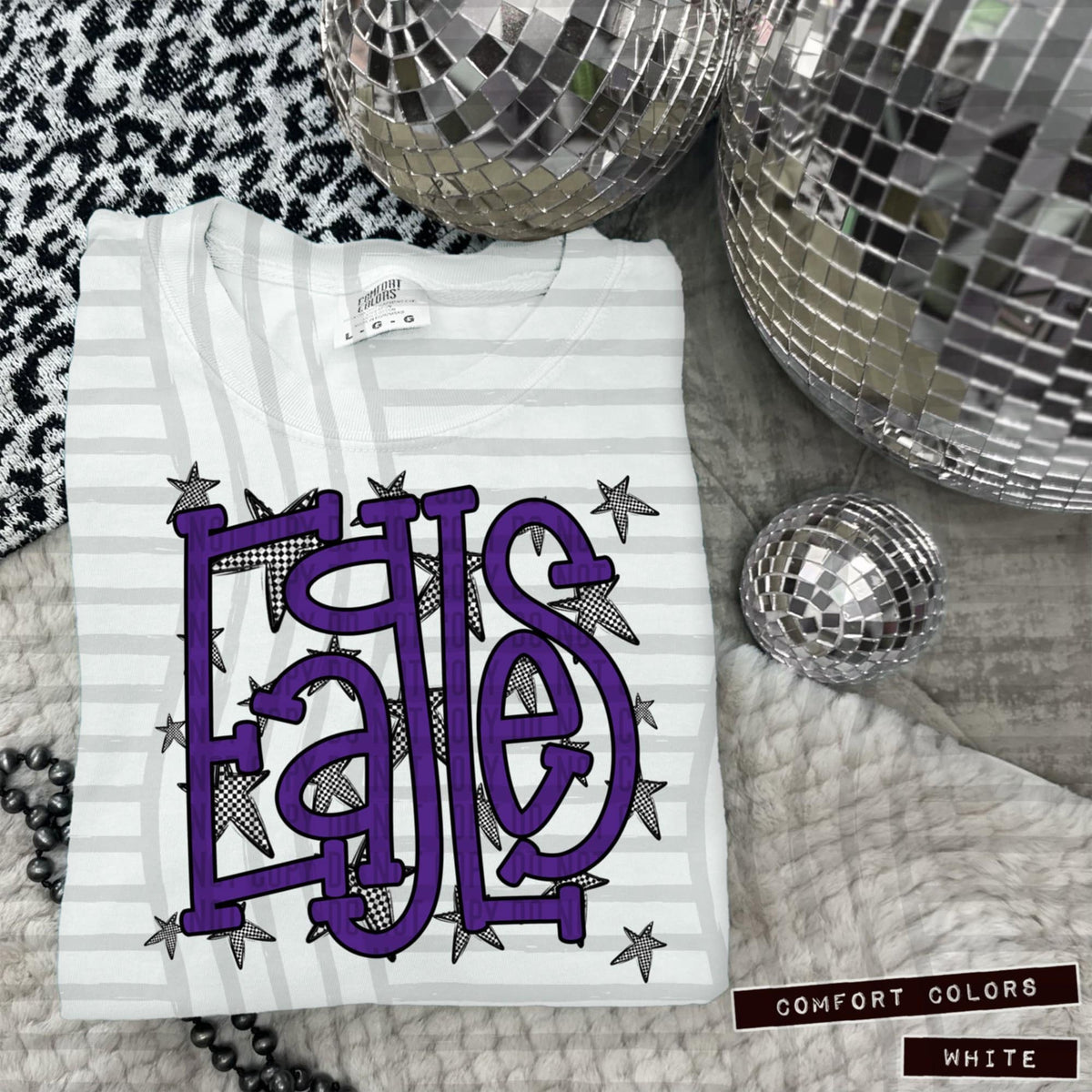 Purple Staggered Mascots (Caplinger)