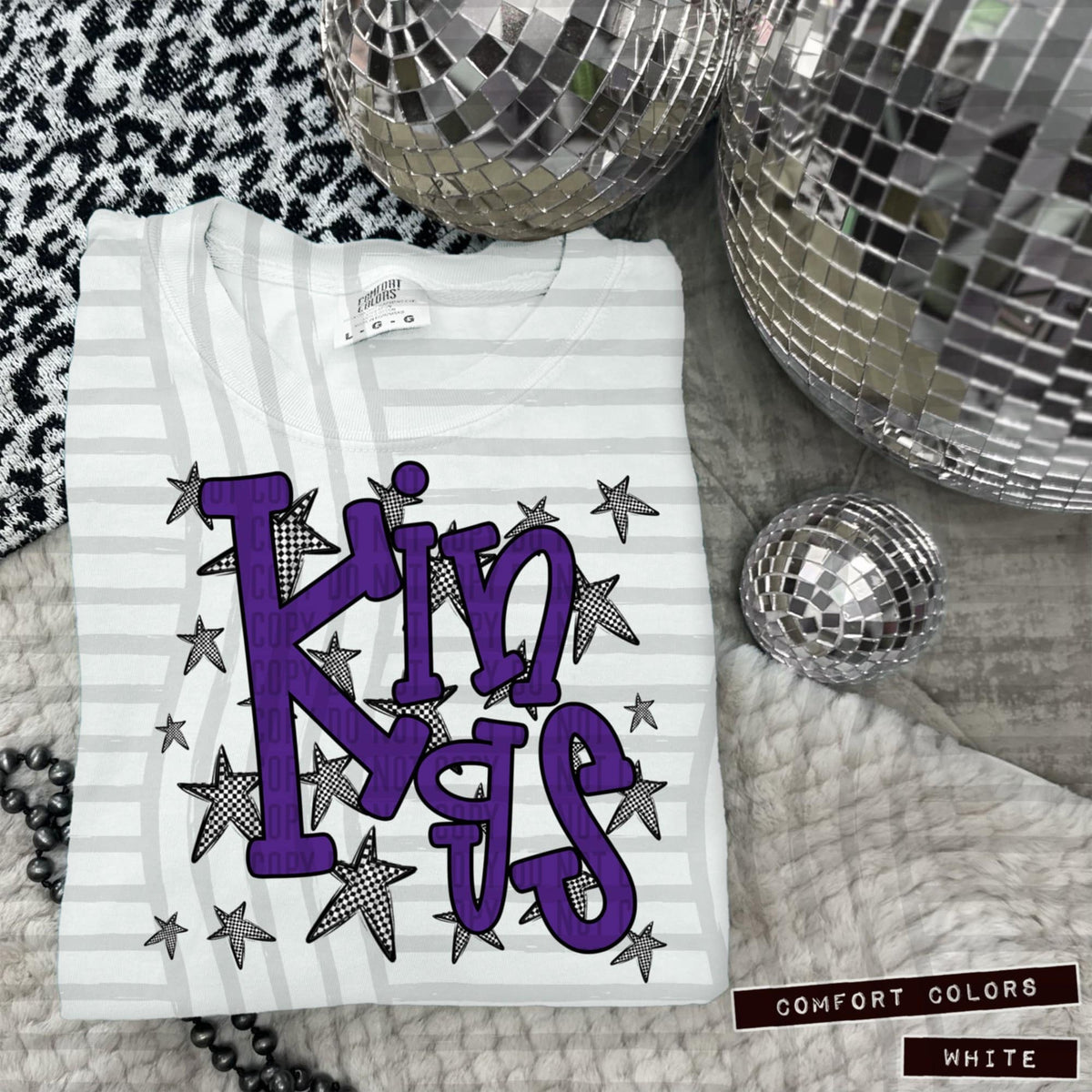 Purple Staggered Mascots (Caplinger)