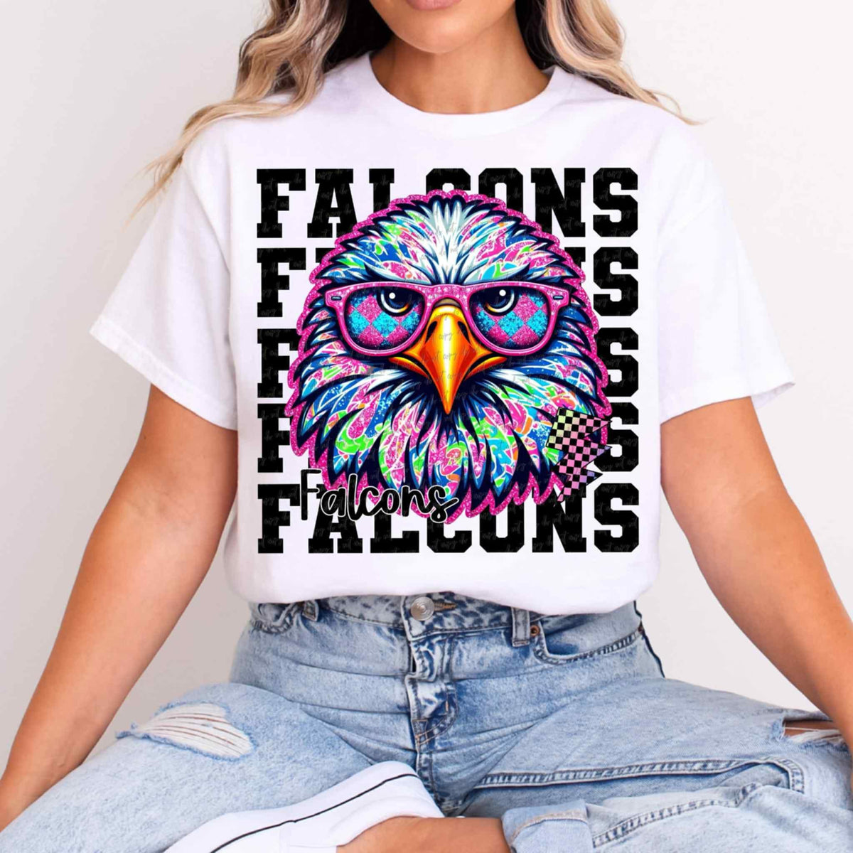 Falcons Stacked Exclusive (Virgo) 109033 DTF transfer