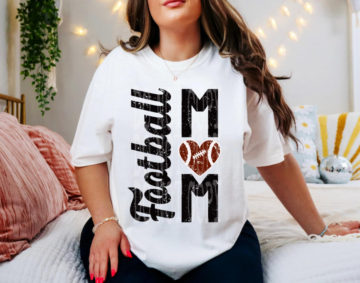 Football mom vertical (DD) 87369 DTF transfer