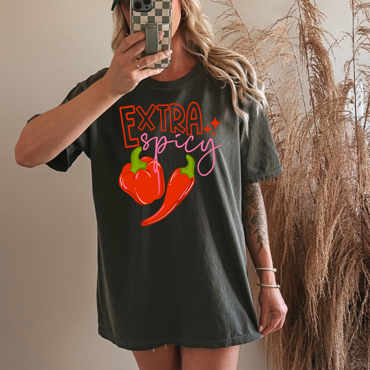 Extra spicy peppers (CSC) DTF Transfer