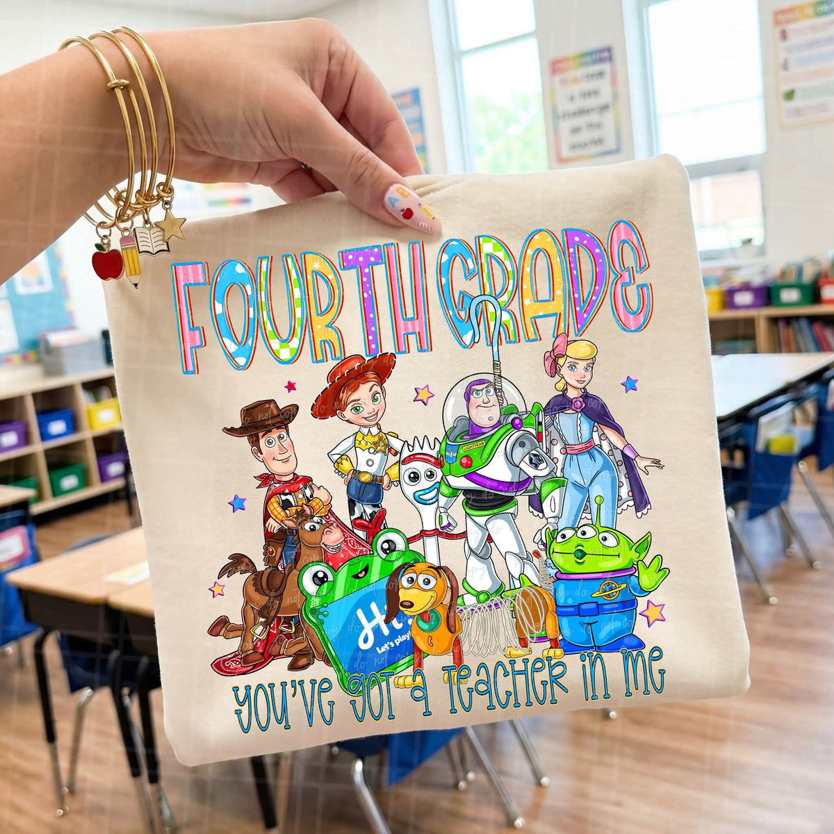 TOY fourth grade student Sunday Special DTF transfer