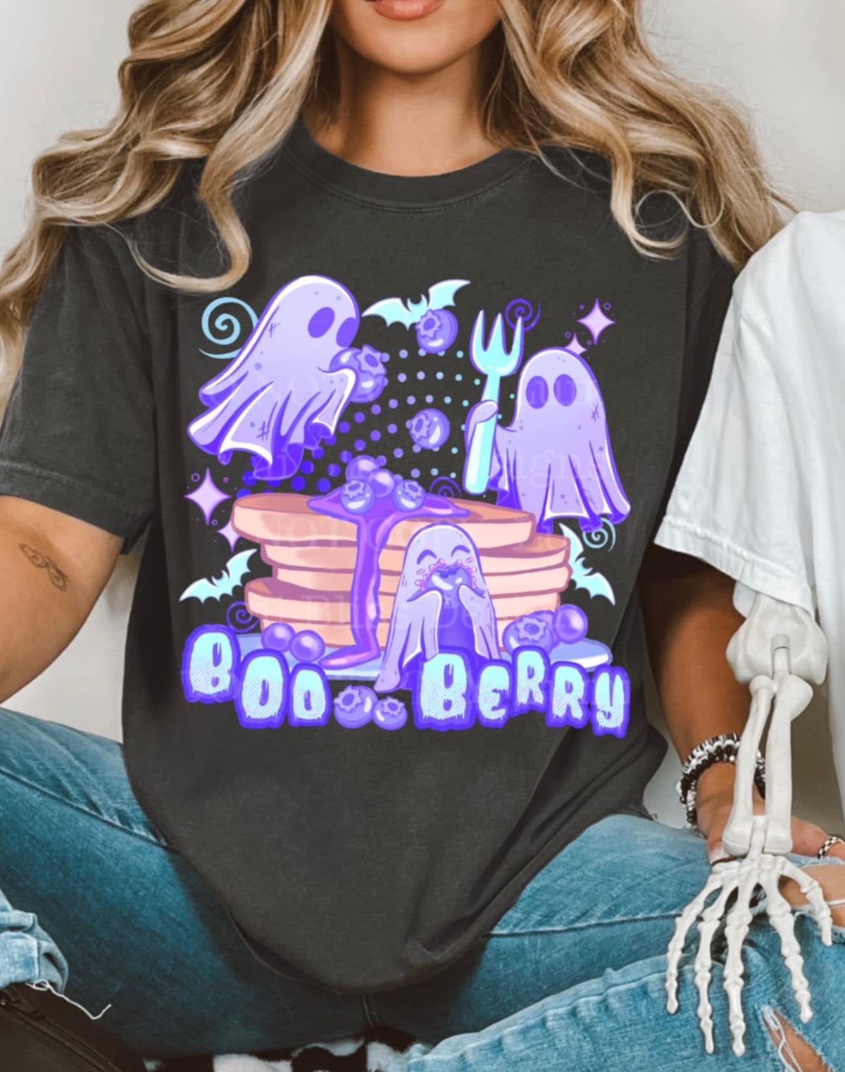 Boo Berry Pancakes (Lumi) DTF transfer