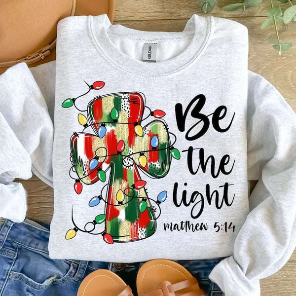 Be the light brushstroke cross 67899 DTF transfer