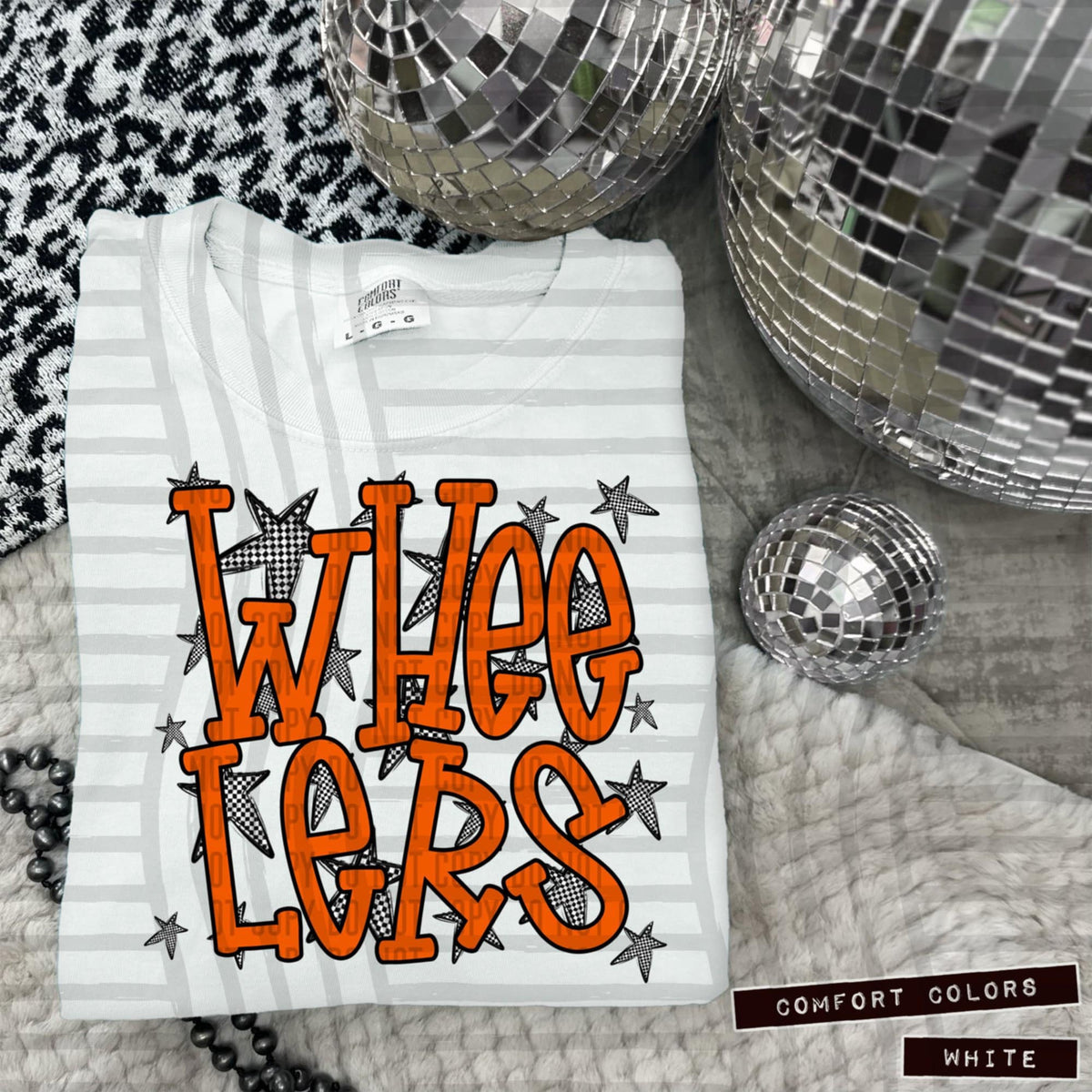 Orange Staggered Mascots (Caplinger)