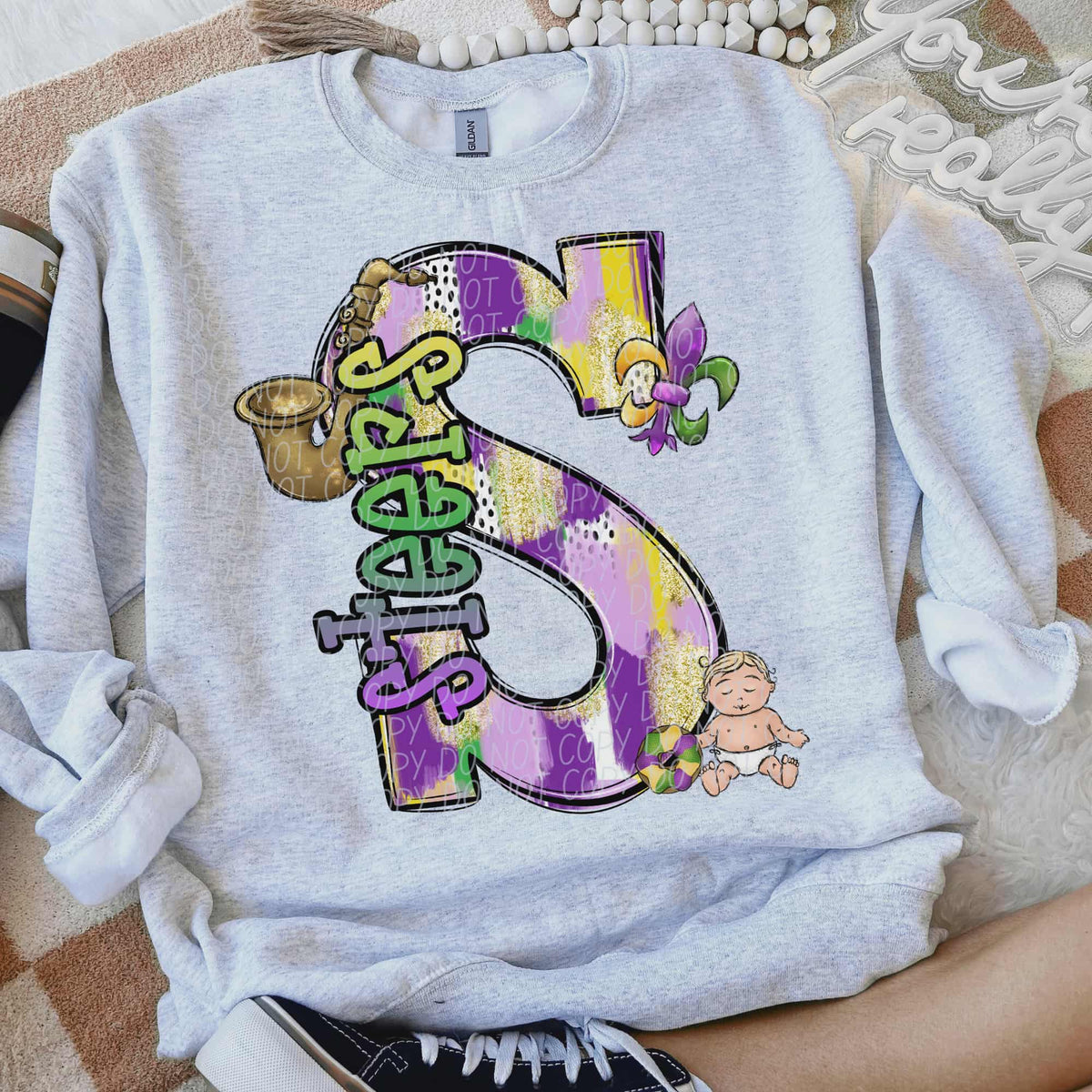 Steers Mardi Gras (city) DTF Transfer