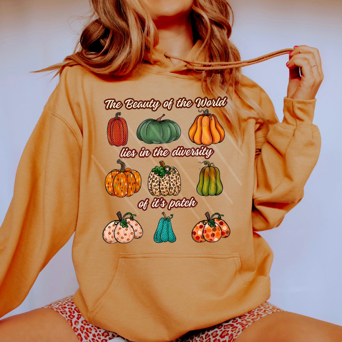 The Diversity of its patch pumpkins 111798 DTF transfer