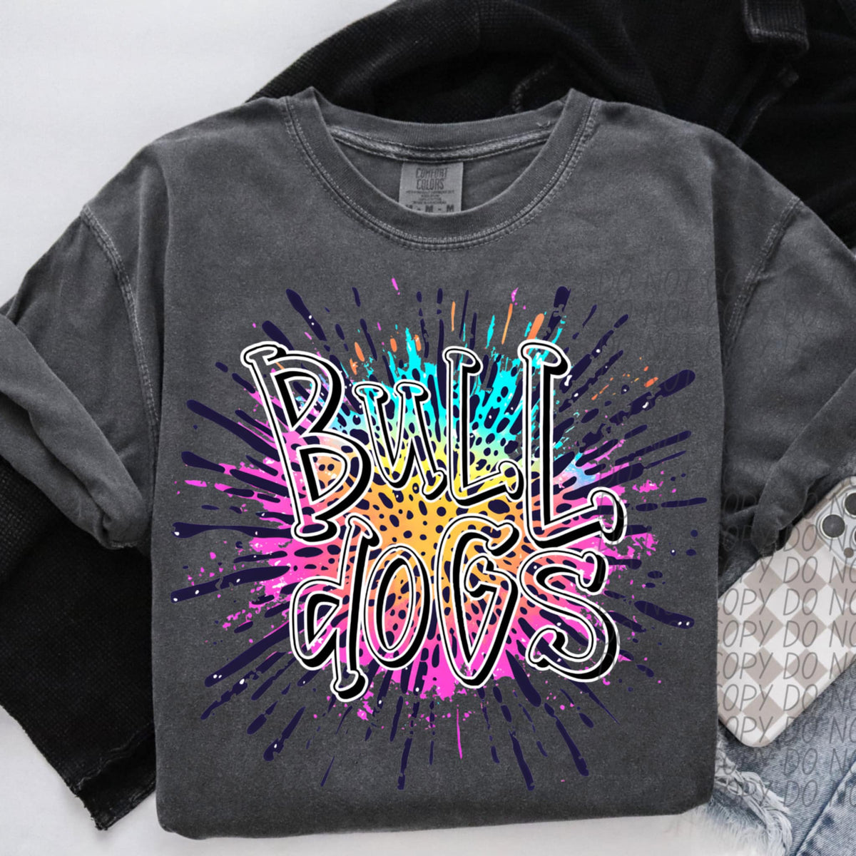 Colorful Burst Mascots (City)