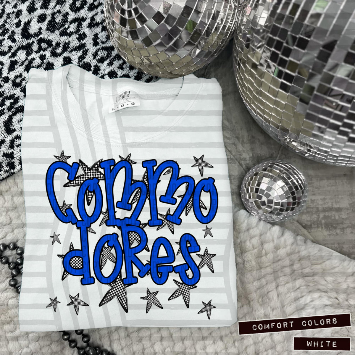 Blue Staggered Mascots (Caplinger)