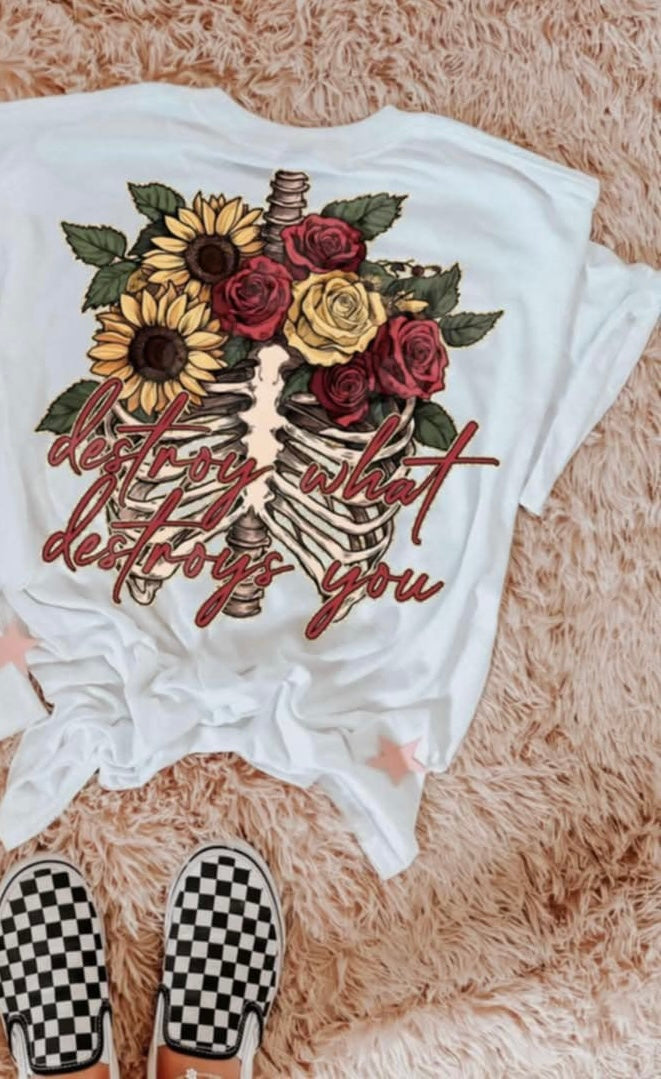 Destroy what destroys you (LYTTLE) 87462 DTF transfer