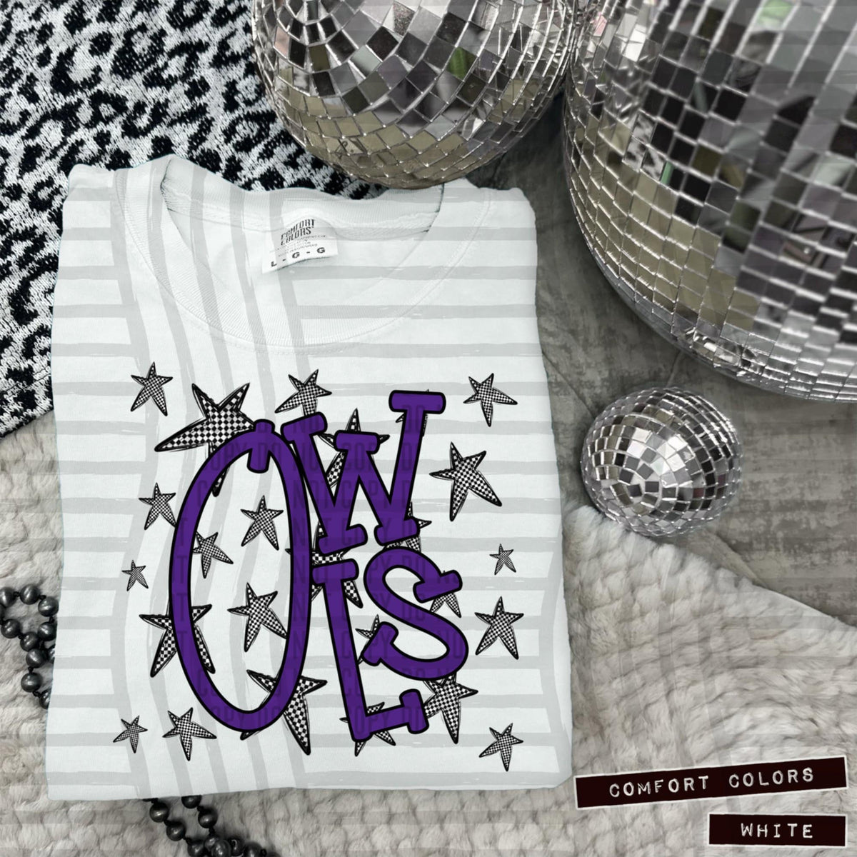 Purple Staggered Mascots (Caplinger)