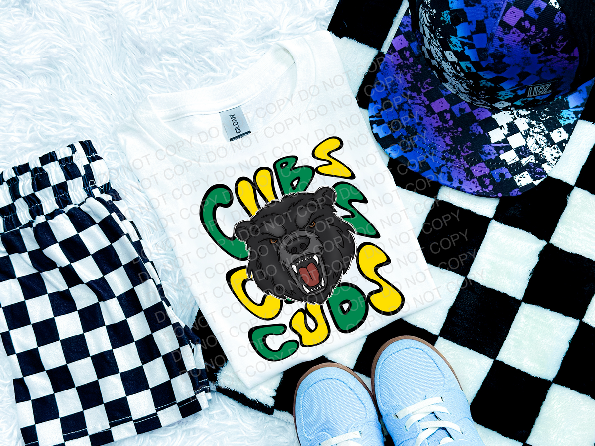 Groovy Mascot cubs 56002 DTF transfer