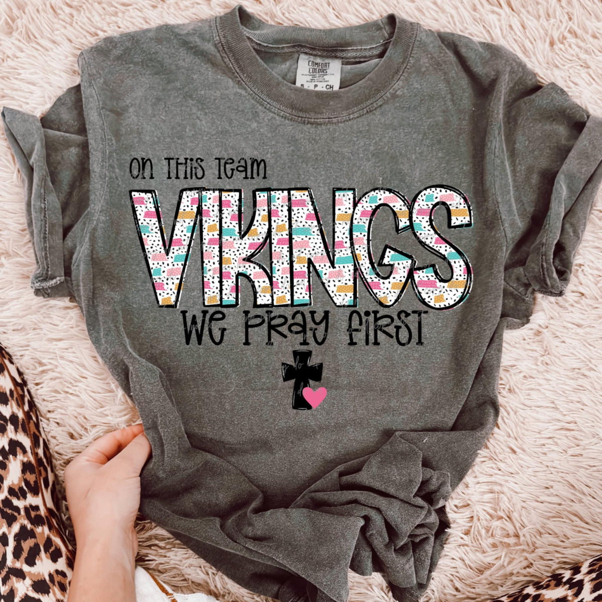Vikings on this team we pray first (Virgo) 97757 DTF transfer