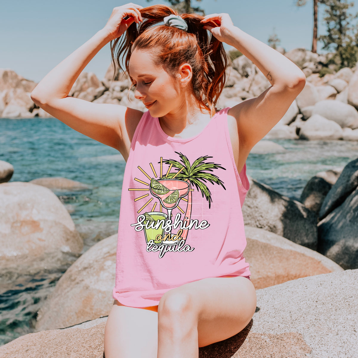 Sunshine And Tequila (CSC) DTF transfer