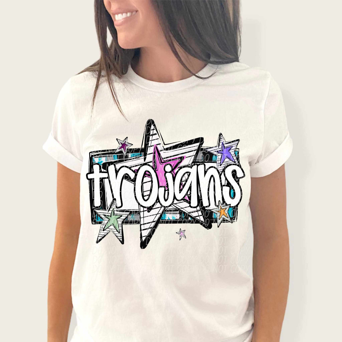 Trojans stars (CITY) 84942 DTF transfer