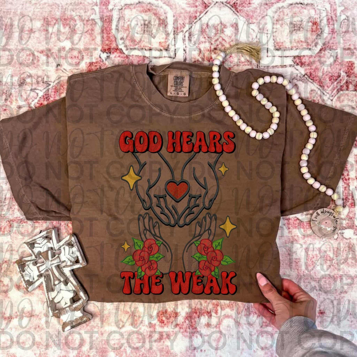 God hears the weak (sweet starlight) DTF Transfer