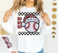 (Copy) Ho ho ho baseball FRONT 62710 DTF transfer