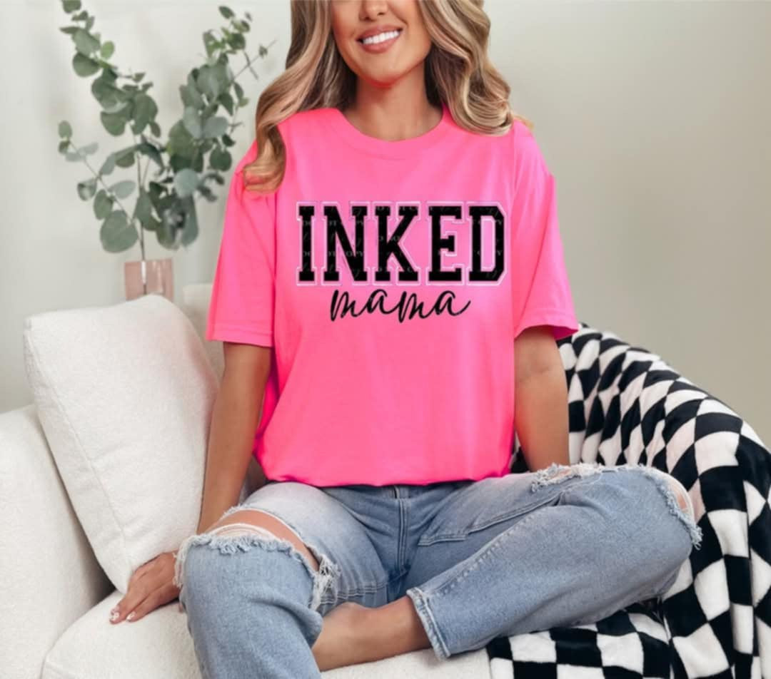 Inked mama black (40E) 96885 DTF transfer