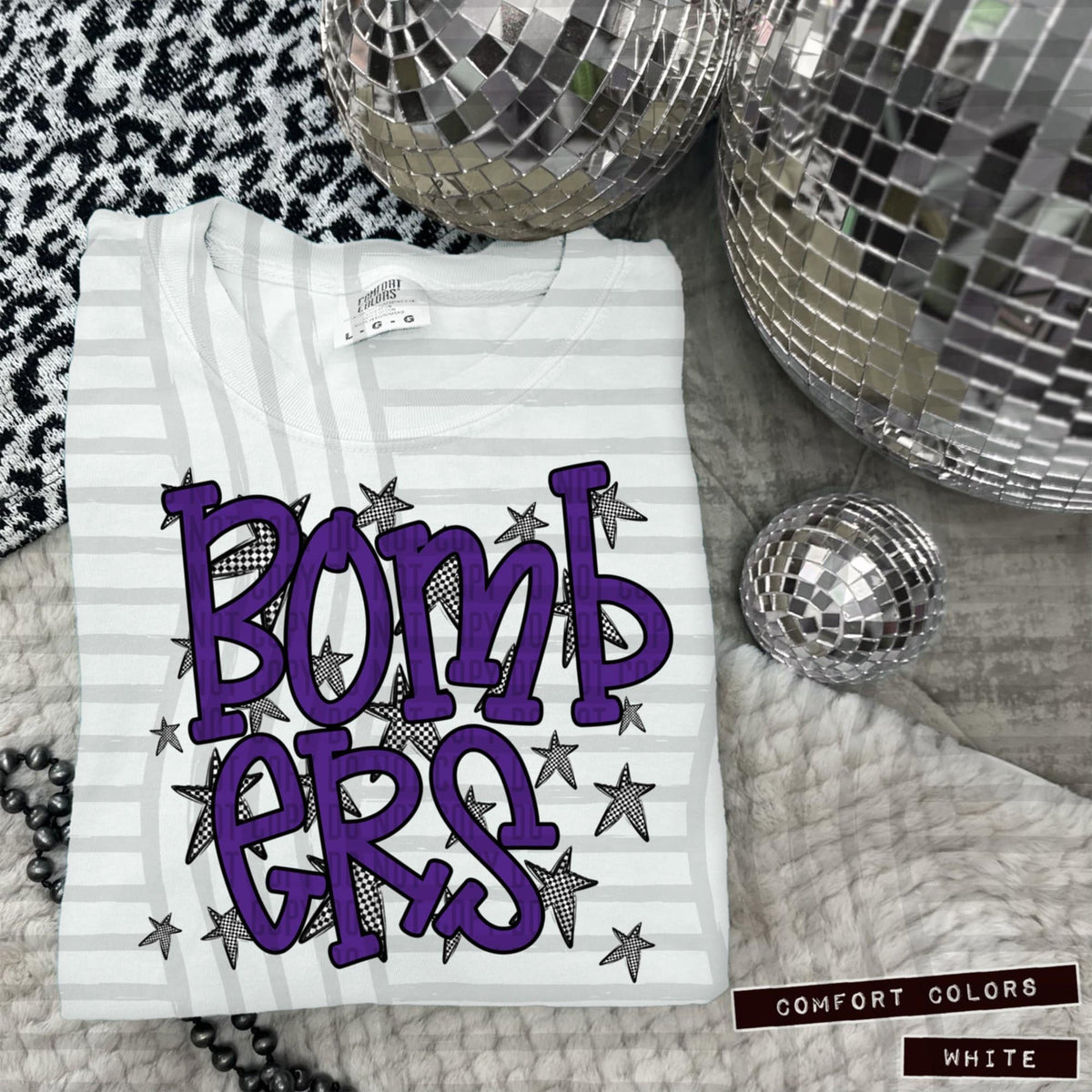 Purple Staggered Mascots (Caplinger)