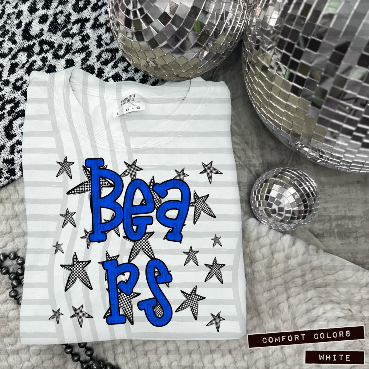 Blue Staggered Mascots (Caplinger)