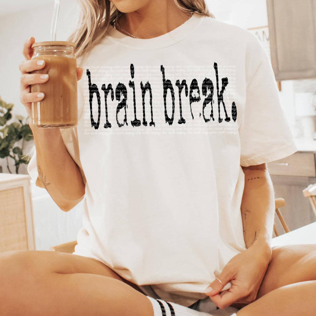 Brain break. (TTD) 96190 DTF transfer