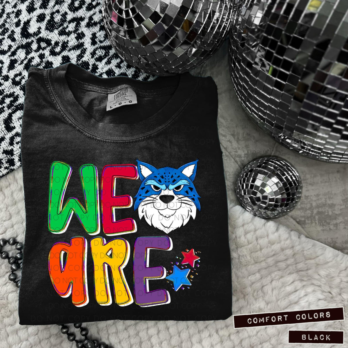 We are wildcats blue (Caplinger) 100877 DTF transfer