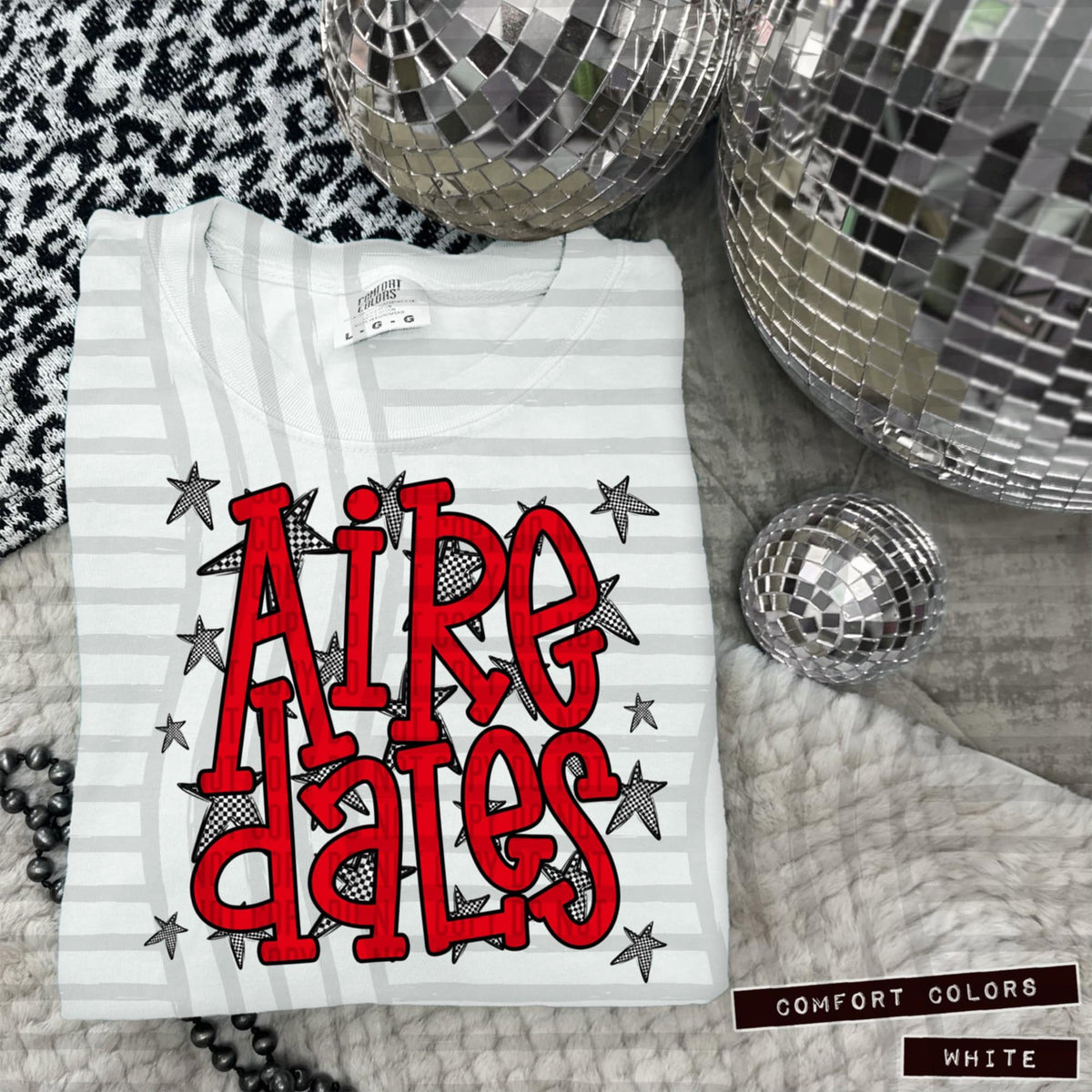 Red Staggered Mascots (Caplinger)