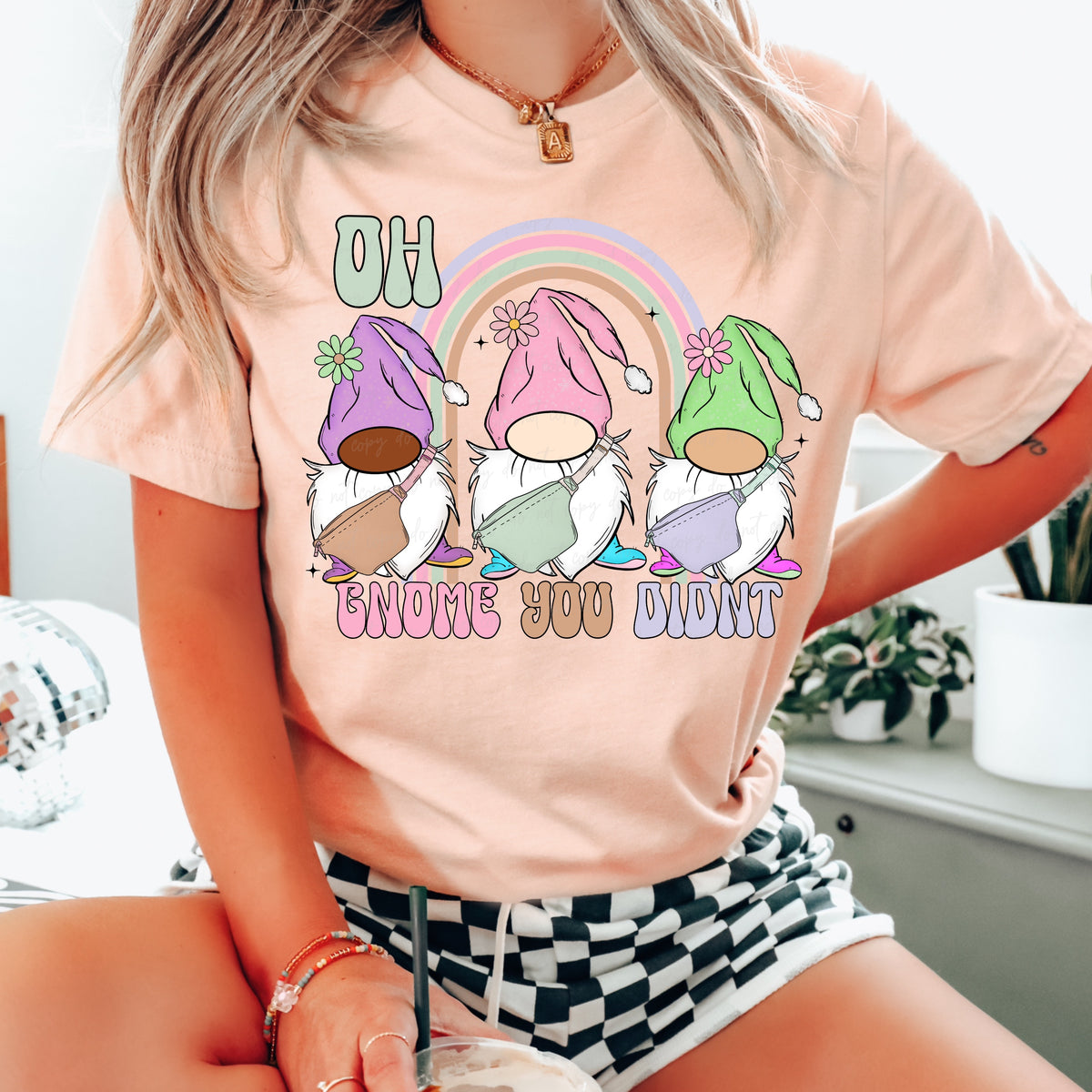 Oh Gnome You Didnt 30255 DTF transfer