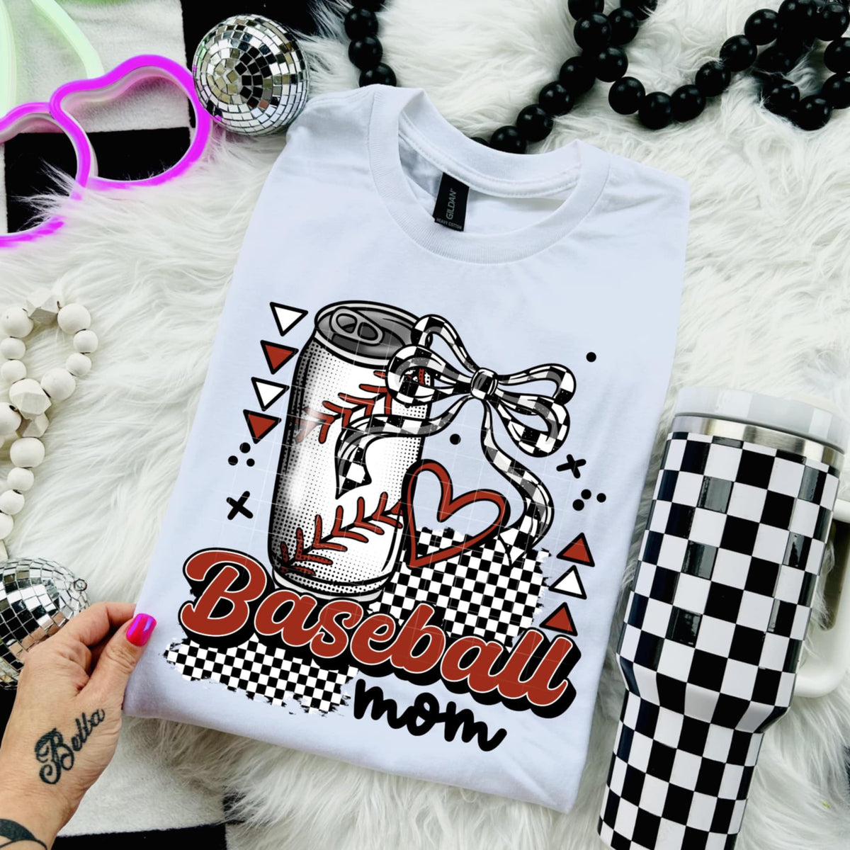 Baseball mom energy drink (CSC) 97722 DTF transfer