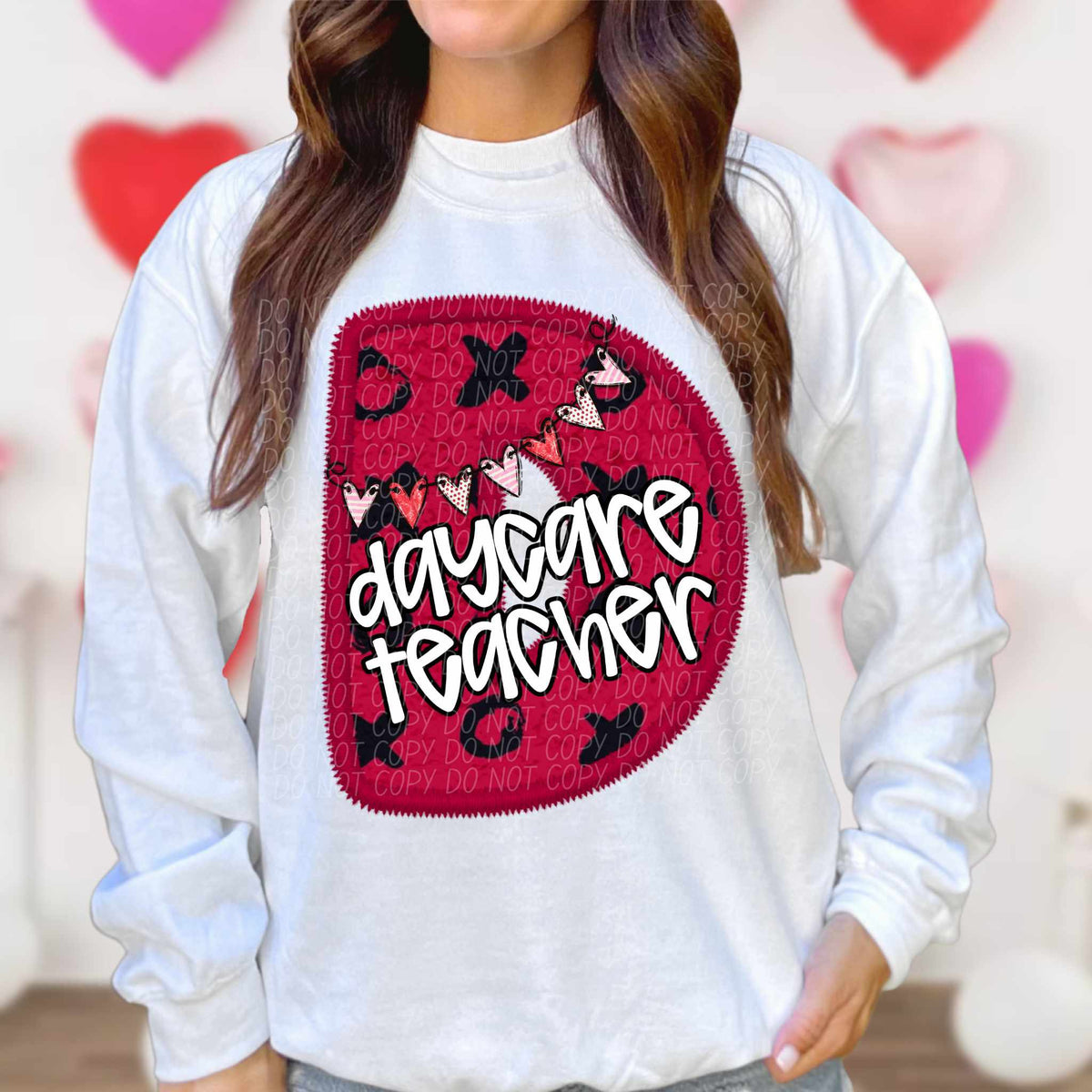 D daycare valentine (CITY) 79109 DTF transfer