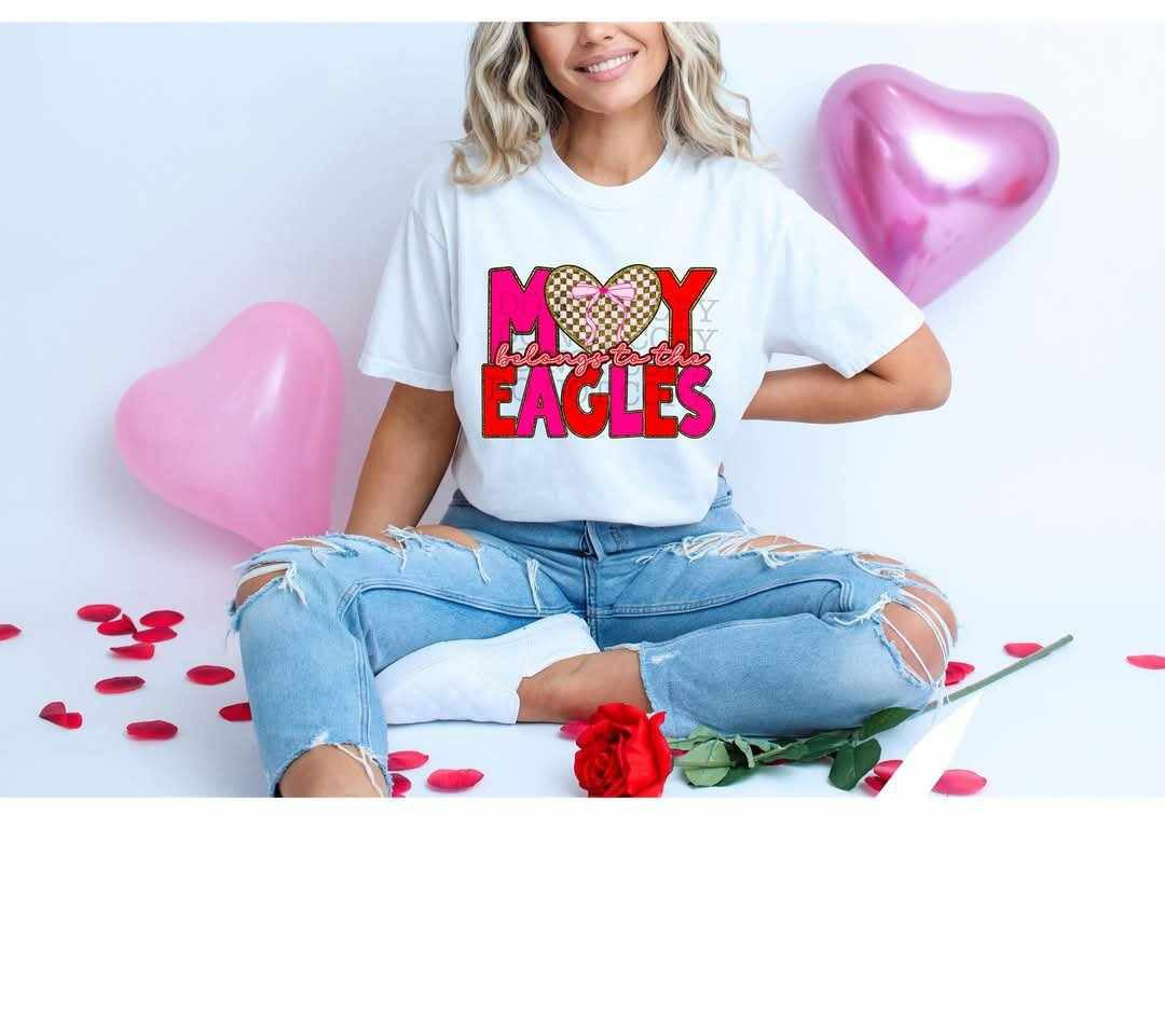 My heart belongs to the eagles (C’s) 79808 DTF transfer