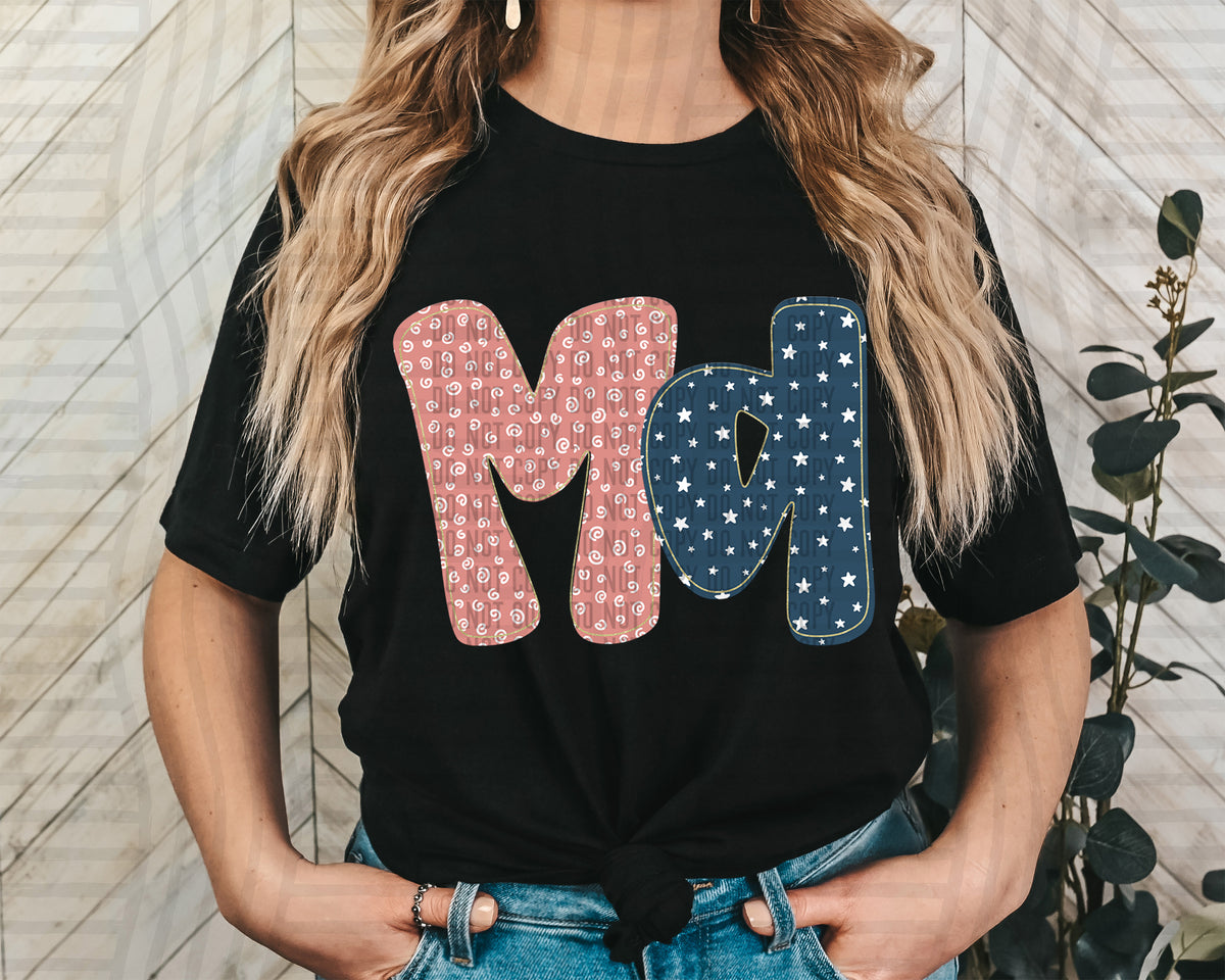 Ma Boho Patterned (Caplinger) 102333 DTF transfer