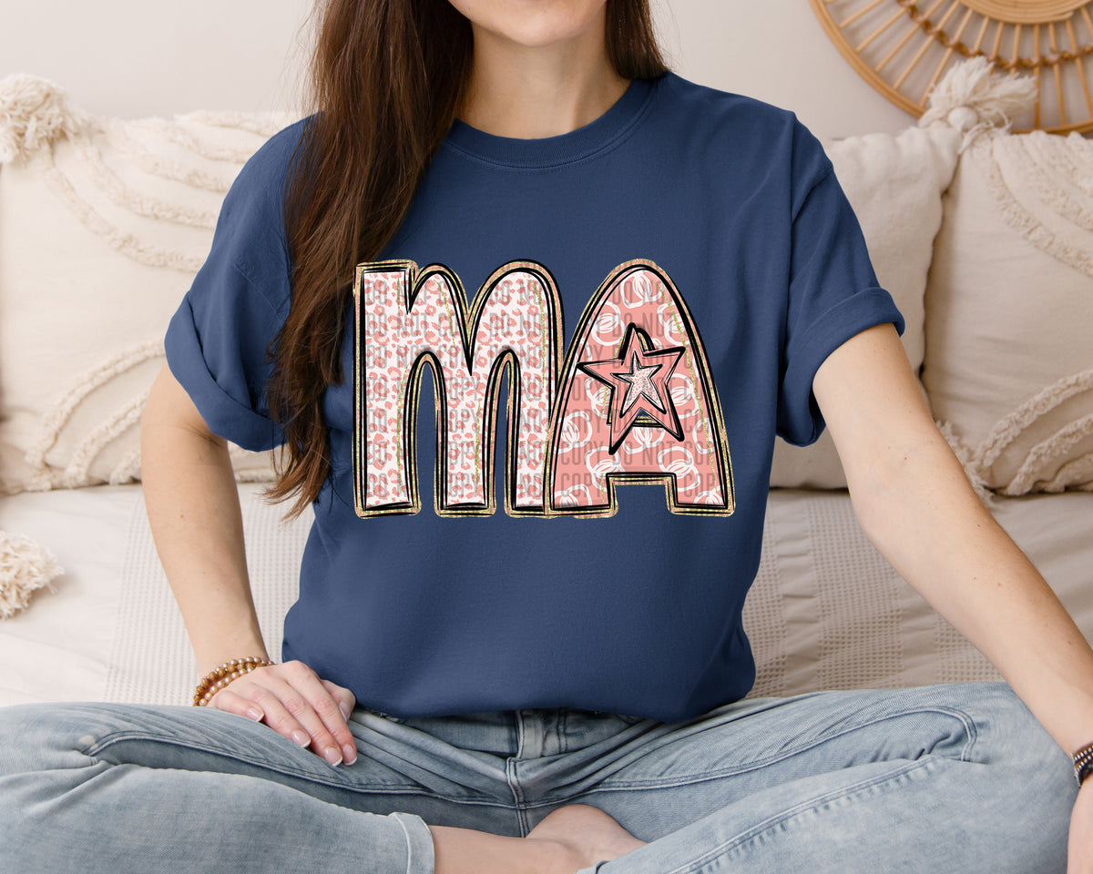 MA Peach NO BOW (Caplinger) 102481 DTF transfer